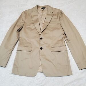 Banana Republic Cream Office Work Business Classic Preppy Suit Jacket Blazer 38R